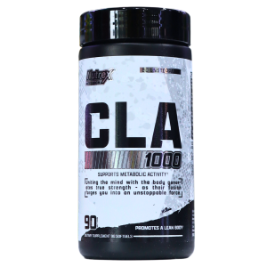 CLA 1000 (90 SOFTGELS) – NUTREX 28 Suplemento Nutrex CLA 1000 en envase de 90 cápsulas. Diseñado para apoyar la actividad metabólica y promover un cuerpo esbelto. Ideal para quienes buscan mejorar su rendimiento físico y controlar su peso. Contiene ácido linoleico conjugado (CLA), conocido por sus beneficios en la reducción de grasa y el aumento de masa muscular. Perfecto para complementar una dieta equilibrada y un programa de ejercicios.