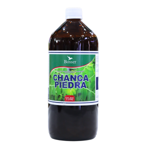 CHANCAPIEDRA – BOSSER 12 Botella de Chanca Piedra de 1 litro de la marca Bosser, un suplemento natural conocido por sus propiedades diuréticas y beneficios para la salud renal. Ideal para quienes buscan un producto natural para mejorar la función del sistema urinario. Su fórmula está diseñada para ayudar en la eliminación de cálculos renales y promover la salud general. Perfecto para incluir en un estilo de vida saludable.