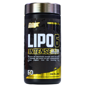 LIPO 6 INTENSE (60 CAPS) – NUTREX 10 Suplemento LIPO 6 Intense Ultra de Nutrex, diseñado para potenciar la energía y el rendimiento físico. Contiene 60 cápsulas y está formulado con ingredientes que ayudan a la quema de grasa y a mejorar la concentración. Ideal para quienes buscan maximizar su entrenamiento y alcanzar sus objetivos de fitness.