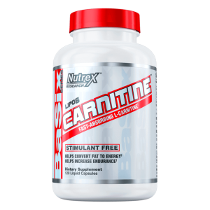 LIPO 6 CARNITINE 120 CAPS – NUTREX 16 Suplemento dietético de L-Carnitina de Nutrex, presentación en frasco con 120 cápsulas líquidas. Este producto está diseñado para ayudar a convertir la grasa en energía, aumentar la resistencia y no contiene estimulantes. Ideal para quienes buscan mejorar su rendimiento físico y optimizar la quema de grasa.