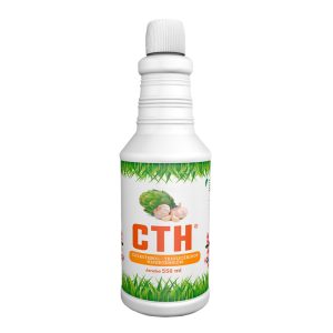 CTH 550 ML – QUANTUM PHARM 6 Botella de CTH, un producto natural para el control de plagas en cultivos. Contiene ingredientes orgánicos que ayudan a fortalecer las plantas y mejorar su resistencia. Ideal para agricultores que buscan soluciones sostenibles. Presentación de 550 ml, con un diseño atractivo que destaca su origen ecológico.